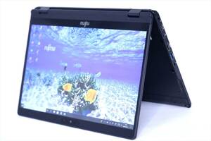 【1円～】Office2021搭載！バッテリー良好！薄型軽量2-in-1タブレットPC！LIFEBOOK U939X/A i5-8365U メモリ8G SSD256G 13.3FHD Win10