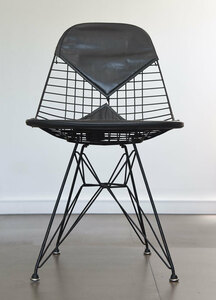 1950年代 Charles and Ray Eames DKR Herman Miller オリジナルビキニ ワイヤーメッシュチェア エッフェルベース ビンテージ