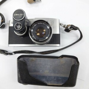 I1064 フィルムカメラ OLYMPUS PEN-F F.ZUIKO Auto-S 1:1.8 f=38mm オリンパス カメラ 中古 ジャンク品 訳あり