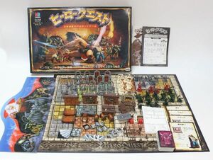 ● MB GAMES タカラ ヒーロークエスト 立体迷宮RPGボードゲーム ●NOE09740　1991年発売