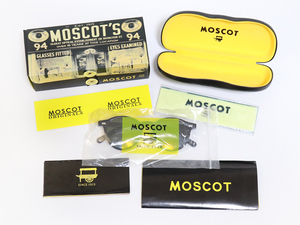 新品未使用☆定価34,100円 MOSCOT モスコット MILTZEN SUNGLASSES ミルゼン サングラス ボストン眼鏡 メガネ BLACK ブラック 