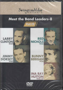 DVD◆新品・送料無料◆Meet the Band Leaders-8/ラリー・クリントン1939/ジミー・ドーシー1940/レッド・ニコルス1935 他 ev1037
