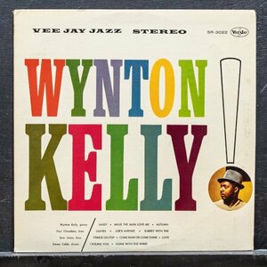 【米国盤】WYNTON KELLY 虹ラベル ウィントンケリー VEE JAY ピアノトリオ名盤 PAUL CHAMBERS / JIMMY COBB