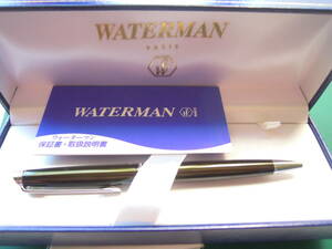 ②WATERMAN　ウォーターマン　ボールペン　グリーン軸　美品★レターパック