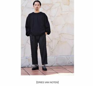 【DRIES VAN NOTEN ドリスヴァンノッテン ビッグ スウェット】グラフペーパー ループウィラー コモリ オーラリー セントマイケル マルニ