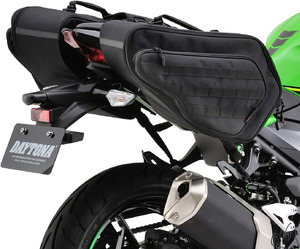 ◆16L+16Lの大容量◆ サイドバッグ 2個セット レインカバー 簡単装着 防水 オートバイ バイク ツーリング ブラック スタイリッシュ