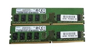 SAMSUNG/8GB　デスクトップ用メモリ 4GB×2枚 DDR4 PC4-2133P / 中古品
