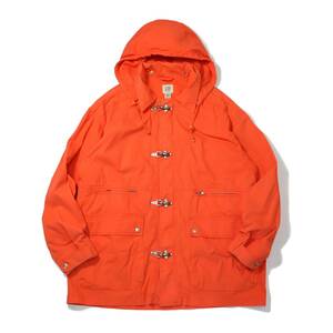 [XL] 90s GAP ファイヤーマン ジャケット オレンジ コットン オールド ギャップ ハーフ チョア コート フック ビンテージ vintage
