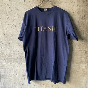 CN6 TITANIC タイタニック 映画ムービーTシャツ ロゴ ヴィンテージ