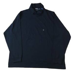 美品 Ralph Lauren × BEAMS ラルフローレン ビームス LIMITED EDITION タートルネック 長袖Tシャツ カットソー ネイビー メンズ XXL