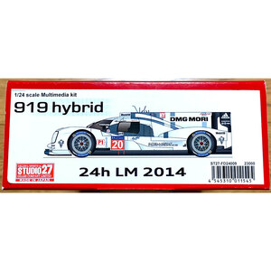 ポルシェ 919 LM 2014 1/24 スタジオ27 [ STUDIO27 Porsche 919 Hybrid Le mans 2014 ] ルマン24時間 WEC