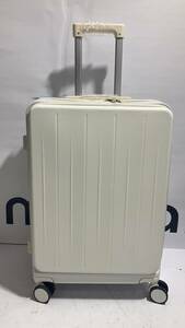 スーツケース　Mサイズ　ホワイト　キャリーバック　キャリーケース　SC818-24-WH MC