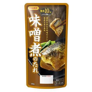 味噌煮のたれ 110g フライパン10分 サバのみそ煮 濃厚な合わせ味噌のコク 日本食研/8475ｘ６袋セット/卸/送料無料