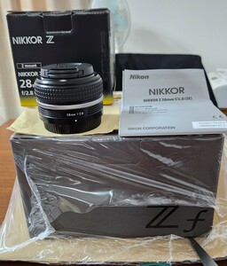 新品未開封！Nikon Zf ＋ NIKKOR Z 28mm f/2.8 Special Edition(使用中超美品)ボディ納品書有条件付で付属します出品物説明文を必ず読んで