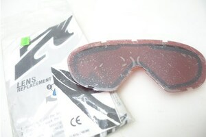 未使用 2005年頃のモデル arnette スペアレンズ TRACER 21 ROSE CHROME ゴーグル#2 フリーサイズ