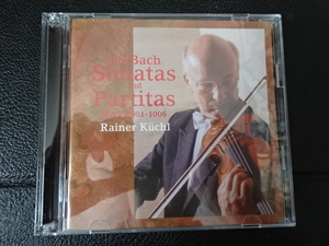 ライナー・キュッヒル「バッハ 無伴奏ヴァイオリンのためのソナタとパルティータ」2014年日本盤2HQCD NYCC-27277～8 NAXOS
