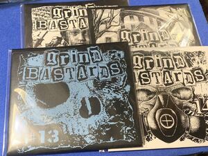 unholygrave disgust 名古屋 grind グラインドコア cd GRIND BASTARDS グラインドバスターズ　4枚セット