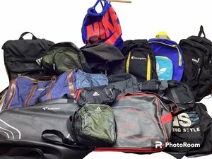 ■SPORTS BAGS スポーツバッグ まとめ売り① アソート 卸 計16点 キズ汚れあり 中古品 /9.22kg■