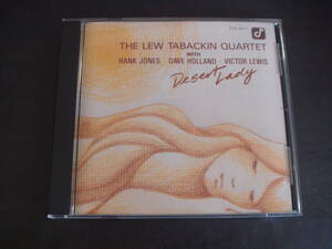 輸CD　THE　LEW　TABACKIN　QUARTET/DESERT　LADY　HANK　JONES　DAVE　HOLLAND　VICTOR　LEWIS