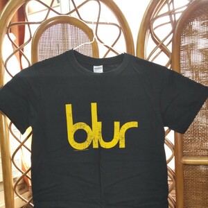 【服飾】 Blur ブラー ロック バンド Tシャツ Sサイズ 着丈約67cm 身幅約45cm 当時物　ビンテージ　レア　＿