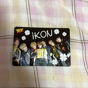 iKON 香港公式Yesカード 夜光カード
