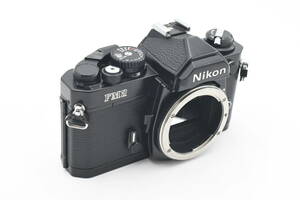 NIKON ニコン NEW FM2 ブラック 一眼フィルムカメラ (t7298)
