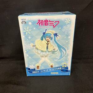 【未開封品】初音ミク フィギュア オリジナル冬服ver. HATSUNE MIKU TAITO タイトー プライズ