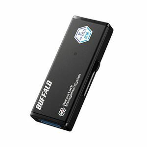 【新品】BUFFALO バッファロー USBメモリー 64GB 黒色 RUF3-HSVB64G