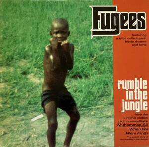 【US盤】Fugees / Rumble In The Jungle ■1996年 ■A Tribe Called Quest / Busta Rhymes 参加！！■Lauryn Hill / Wyclef Jean