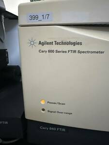 AgilentアジレントCarry 600 FTIR with Microscope フーリエ変換赤外分光光度計 通電確認済　「SC-399_1, 2」