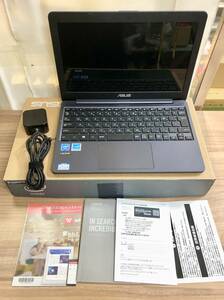 ☆ジャンク☆ASUS エイスース 11.6型 ノートパソコン ASUS E203M スターグレー