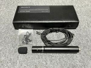 Sony ECM-88B 動作品 エレクトレットコンデンサーラベリアマイクロフォン