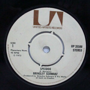 BRINSLEY SCHWARZ-Speedoo (UK オリジナル 7+CS)