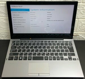 1円～ ■ジャンク SONY VAIO Pro PA / 第8世代 / Core ｍ3 8100Y 1.10GHz / メモリ 8GB / SSD 128GB / 12.5型 / OS無し / BIOS起動可