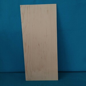 【薄板2mm】【節有】ハードメープル(42)　木材