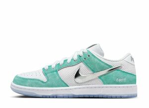 APRIL SKATEBOARDS Nike SB Dunk Low Pro QS "White and Multi-Color" 28.5cm FD2562-400