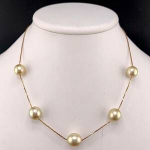 E05-2838 【TASAKI☆K18】パールネックレス 約11.70mm 約40cm 15.2g ( タサキ Pearl necklace K18 accessory jewelry )