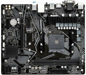 GIGABYTE B550M S2H AM4 AMD B550 SATA 6Gb/s Micro ATX AMD Motherboard