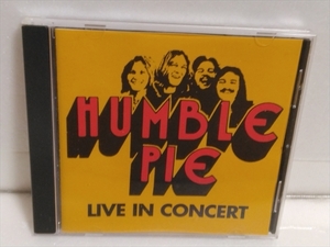 Humble Pie / ハンブル・パイ　Live In Concert / ライヴ・イン・コンサート　輸入盤