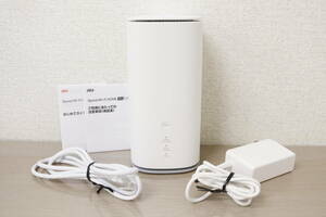 2023年製 au Speed Wi-Fi HOME 5G L13 ZTR02 ルーター 2J817