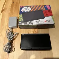 Nintendo NEW ニンテンドー 3DS ブラック 本体 充電器 箱付き