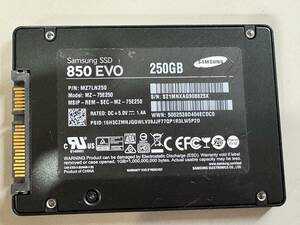 SAMSUNG【動作確認済み】SSD 250GB 0123