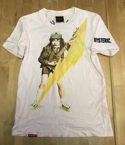 古着　HYSTERIC GLAMOUR AC/DC Tシャツ　Sサイズ　FREE ヒステリックグラマー　アンガス・ヤング