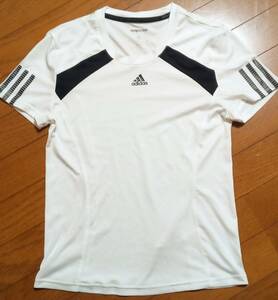 アディダス　adidas　climacool　Tシャツ　白　ホワイト　レディースM　150〜160　半袖　スポーツ