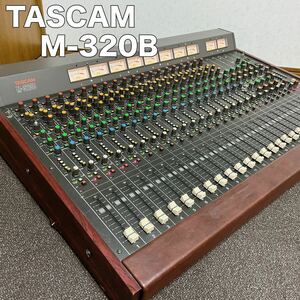 現状品 音出し確認 手渡し可 TASCAM タスカム M-320B 20ch アナログ ミキサー ビンテージ ヴィンテージ