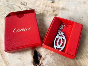 【Cartier】カルティエ　キーリング　チャーム　ペンダントトップ　箱入り未使用品