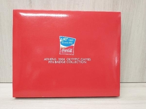 Coca-Cola アテネ 2004 OLYMPIC GAMES PIN-BADGE COLLECTION ピンバッジコレクション コカ・コーラ ※額の縁に汚れあり