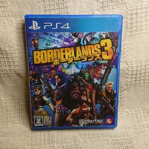 美品[Zo] PS4 Play Station 4 　ボーダーランズ3　 BORDERLANDS3 　定形外郵便250円発送