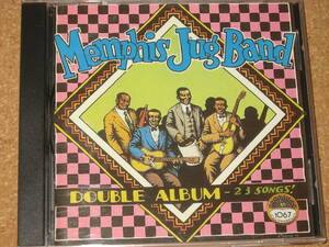 CD■MEMPHIS JUG BAND メンフィス・ジャグ・バンド■DOUBLE ALBUM~YAZOO編集のベスト盤。小出斉のブルースCDガイドブック2000掲載