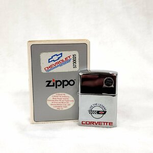 未使用 ZIPPO ジッポー オイルライター CHEVROLET シボレー ケース付き 喫煙具 喫煙グッズ コレクション